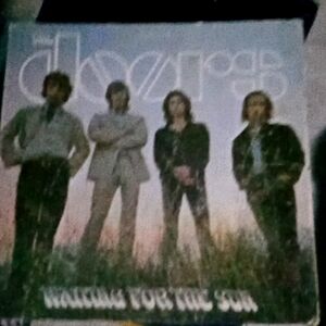 An LP by The doors waiting for the Sun